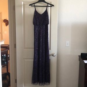 Adrianna Papell beaded gown